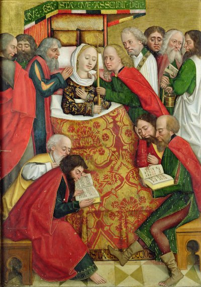 Tod der Jungfrau, vom Kuppelaltar, 1499 von Absolon Stumme